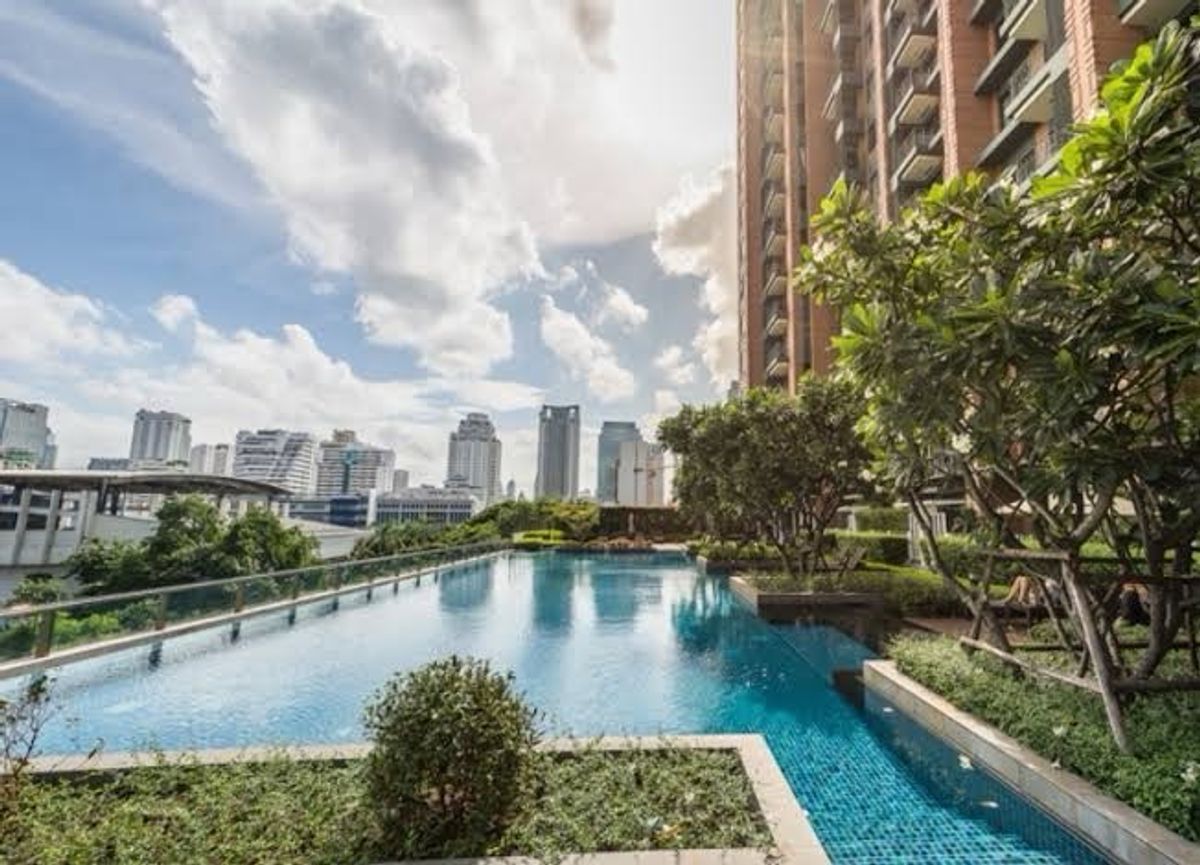 ให้เช่าคอนโดพระราม 9 เพชรบุรีตัดใหม่ RCA : 🔴Villa Asoke, High floor 2Bed 2Bath 86 sq.m. Fully furnished /Call 096-294-8999