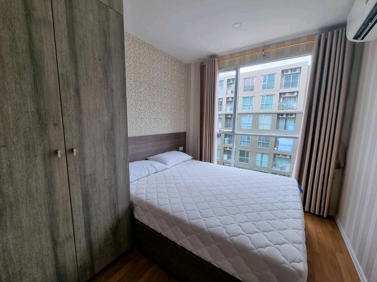 For RentCondoBangna, Bearing, Lasalle : ♥ ️ ♥ ️ Rent a beautiful room, Lumpini Condo, Bangna, Km. 3, only 8,500 baht. Large room Lumpini Press Bangna Close to Central Bangna.🥰🥰