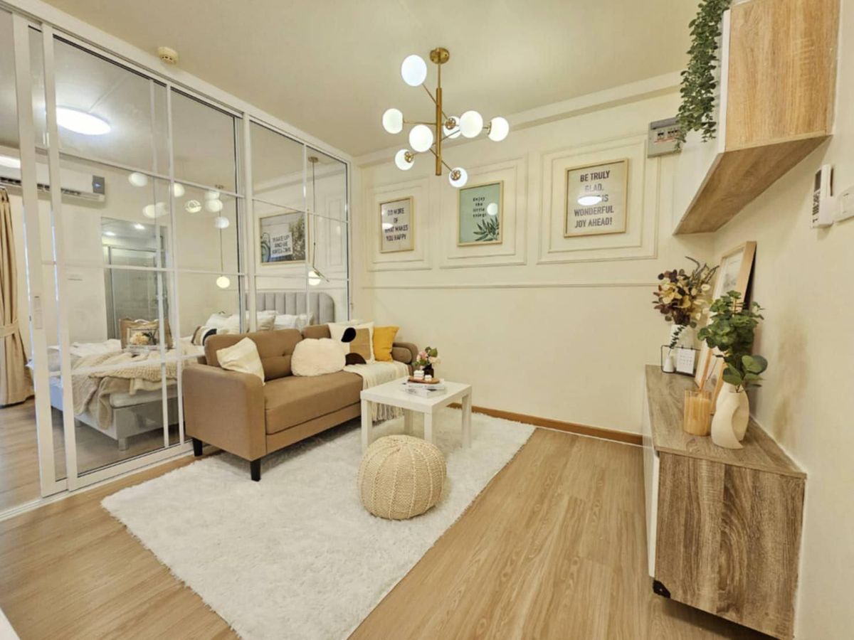 ขายคอนโดรัชดา ห้วยขวาง : ห้องแต่งสวยตรงปก เฟอร์ฯครบราคาดี!!⭐Supalai City Resort รัชดา-ห้วยขวาง