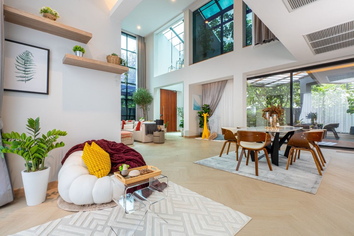 For SaleOnnut, Udomsuk : Sell ​​3 -story pool villa, Sukhumvit 71 (Pridey 26), more than 700 sqm.