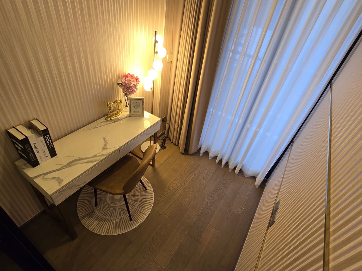 ให้เช่าคอนโดราชเทวี พญาไท : Park Origin Phayathai【𝐑𝐄𝐍𝐓】🔥โทนอบอุ่น สบายตา บรรยากาศผ่อนคลายเหมือนอยู่บ้าน🔥  ติดต่อไลน์ไอดี: @hacondo