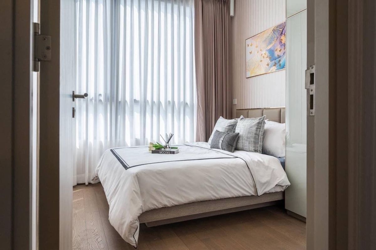 ให้เช่าคอนโดราชเทวี พญาไท : Park Origin Phayathai【𝐑𝐄𝐍𝐓】🔥โทนอบอุ่น สบายตา บรรยากาศผ่อนคลายเหมือนอยู่บ้าน🔥  ติดต่อไลน์ไอดี: @hacondo