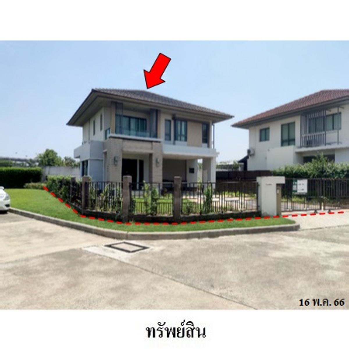 For SaleHouseRama5, Ratchapruek, Bangkruai : House for sale, Setthasiri Chaiyapruek-Chaeng Watthana 3, 3 water 92.6 sq.w. (behind the corner)