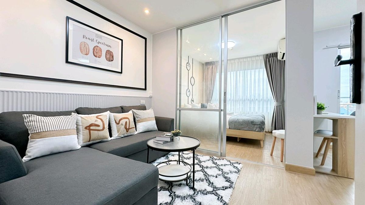 For SaleCondoLadkrabang, Suwannaphum Airport : 😍LPN Onnut-Lat Krabang 2✌️ Beautiful room ready Near the Suvarnabhumi Airport ✈️