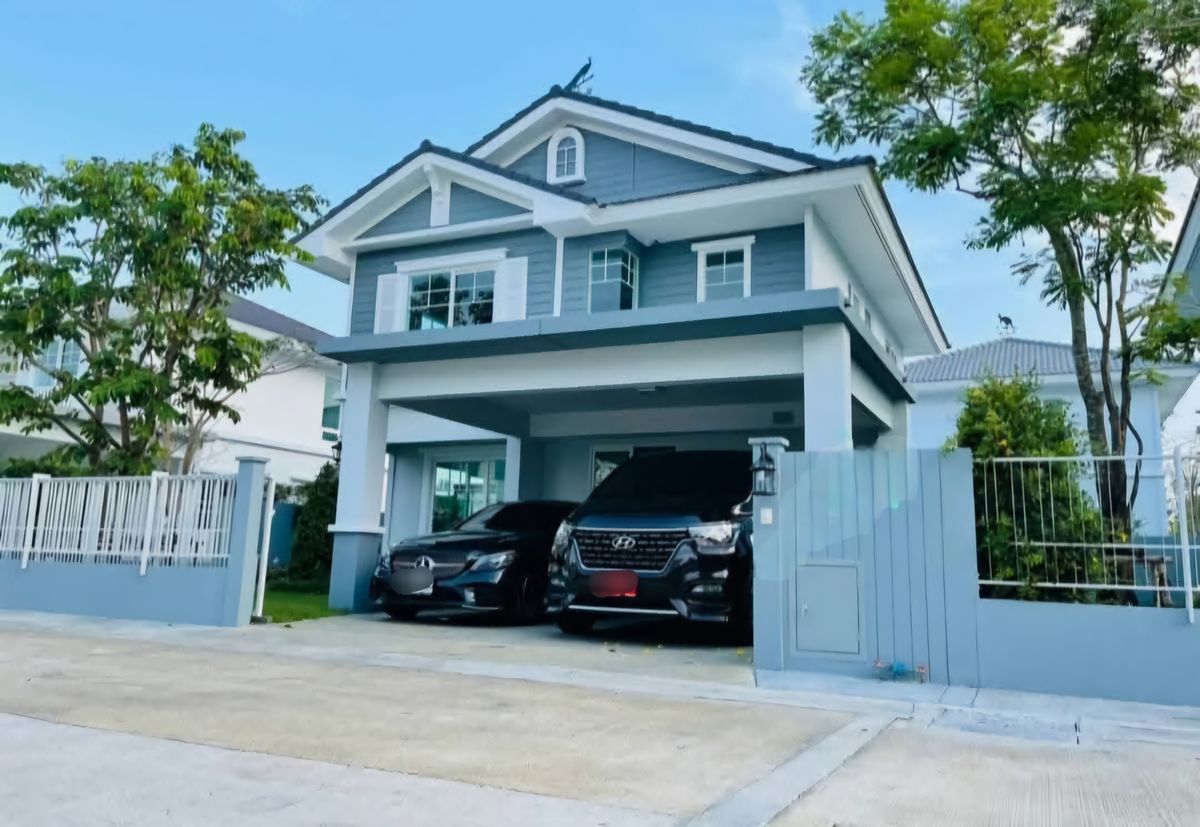 For RentHouseBangna, Bearing, Lasalle : Rent a single house furniture Ready to approach Mega Bangna, Concordian International School, Berkley International School, American International School.