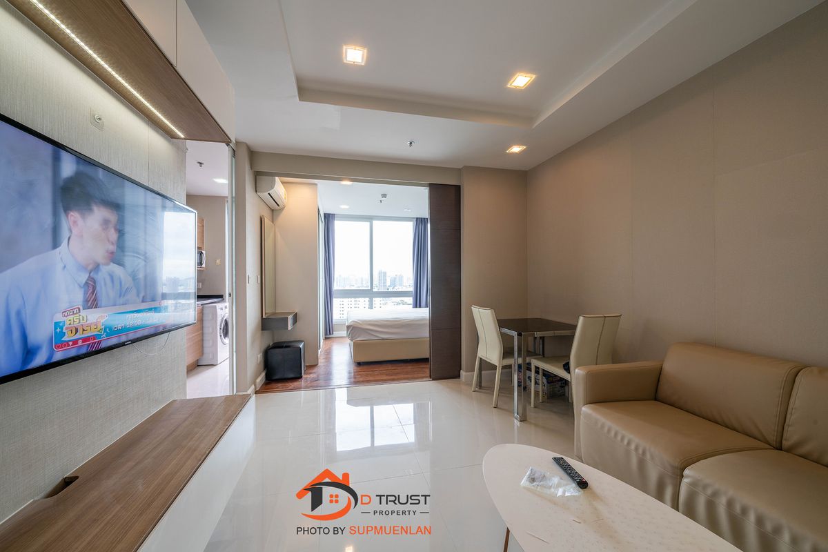 ให้เช่าคอนโดสมุทรปราการ สำโรง : ให้เช่า คอนโด เดอะ เมโทรโพลิส สำโรง 35ตร.ม. ตึก A ชั้น 23 มีเฟอร์ฯ พร้อมอยู่