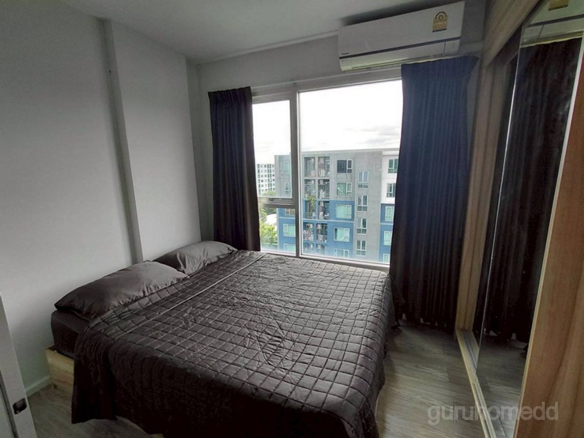 ให้เช่าคอนโดวิภาวดี ดอนเมือง หลักสี่ : ให้เช่าคอนโด ใกล้สนามบินดอนเมือง Happy Condo ดอนเมือง ห้องขนาด 24 ตรม 1นอน 1น้ำ ชั้น 8 อาคาร C วิวสระว่ายน้ำ - ghd000711R