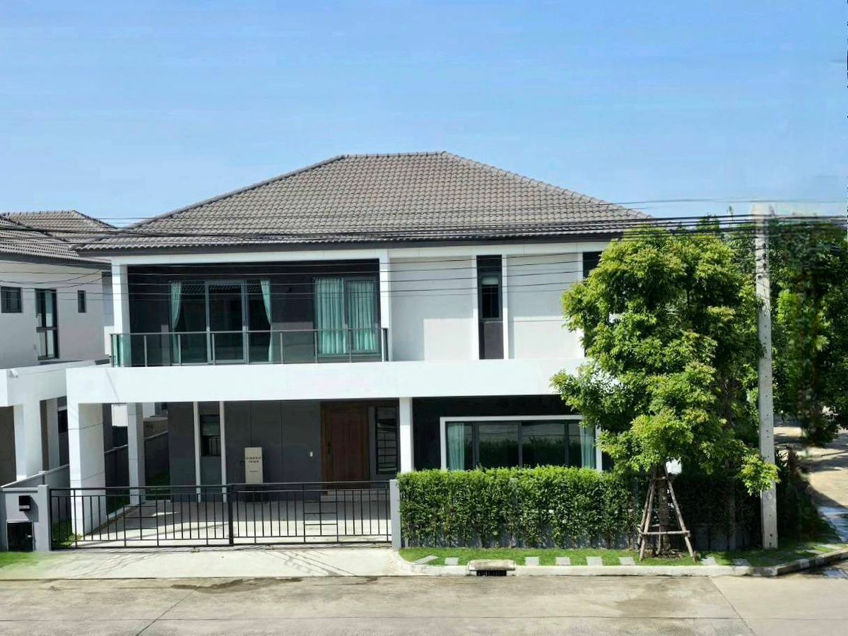 For RentHouseVipawadee, Don Mueang, Lak Si : 💎 Luxury Corner Single House, Largest Model in CENTRO Vibhavadi – 4 Bedrooms near Don Mueang Airport & Red Line BTS with Full Facilities