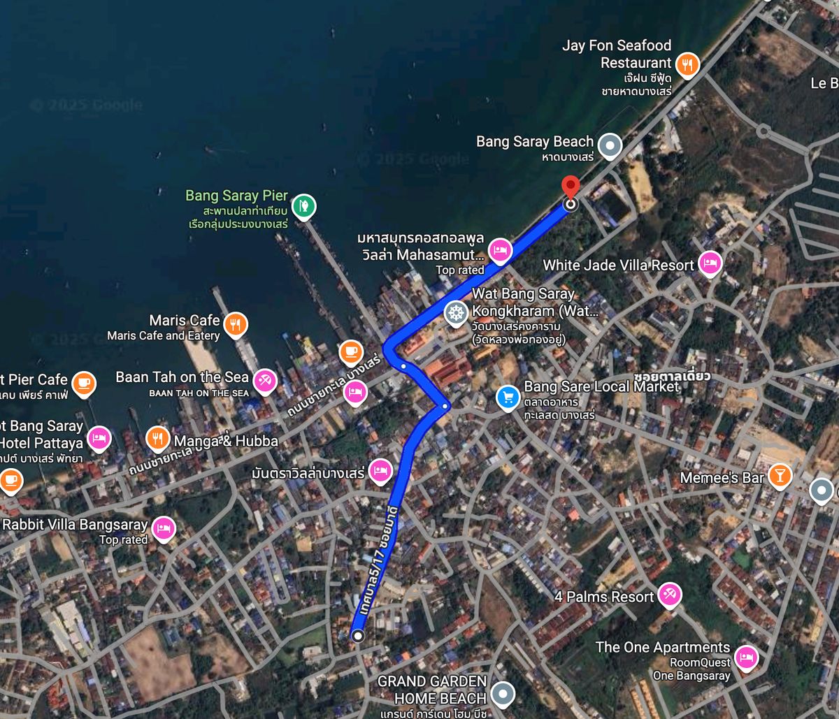 ขายกิจการโรงแรม & กิจการอพาร์ตเมนต์พัทยา บางแสน ชลบุรี สัตหีบ : ขายรีสอร์ท ตั้งอยู่บนเนื้อที่ 213 ตารางวา อยู่ในทำเล บางเสร่ พร้อมทำกิจการได้เลย ราคา 8,00,000 บาท