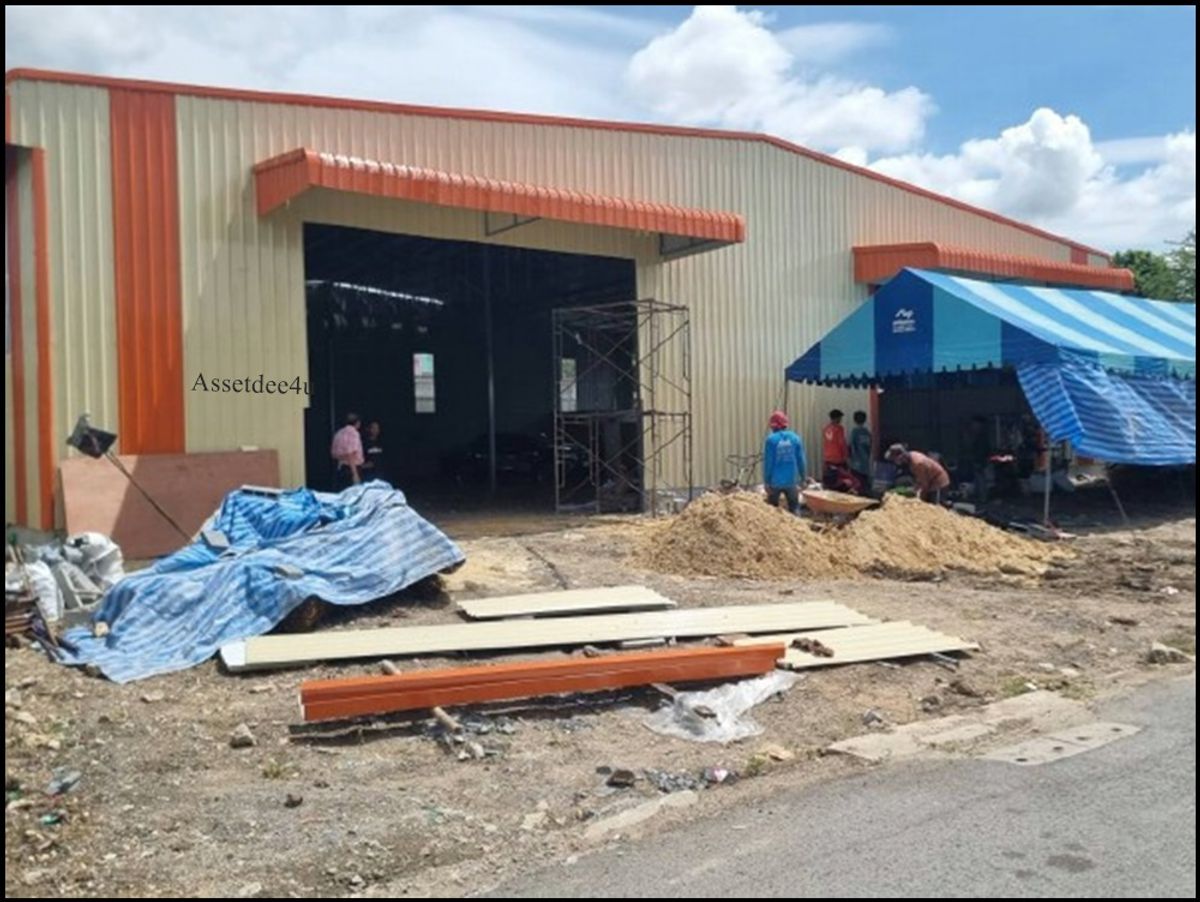ให้เช่าโกดังเลียบทางด่วนรามอินทรา : โกดังใกล้ทางด่วน โกดังลาดพร้าว AW564 ให้เช่าโกดัง 480 ตร.ม.ย่านเลียบด่วนรามอินทรา โพธิ์แก้ว ลาดพร้าว101 รถใหญ่เข้าได้