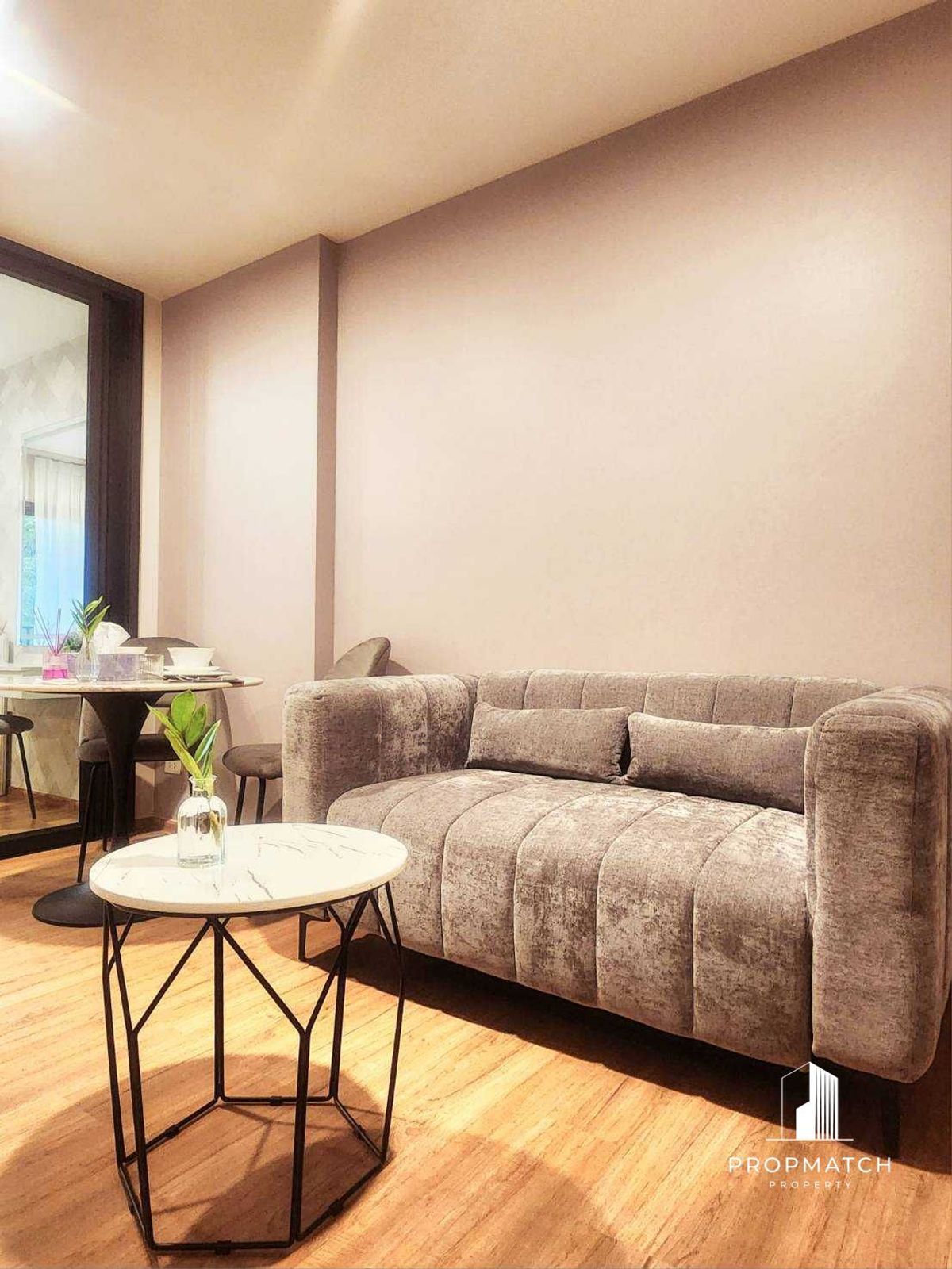 For RentCondoLadprao, Central Ladprao : ✨flash deal ✨The LINE VIBE (1Bed 1Bath 37SQM.) Completely decorated !! Only 24,000 baht per month Tel.0981315848 @PropMatch