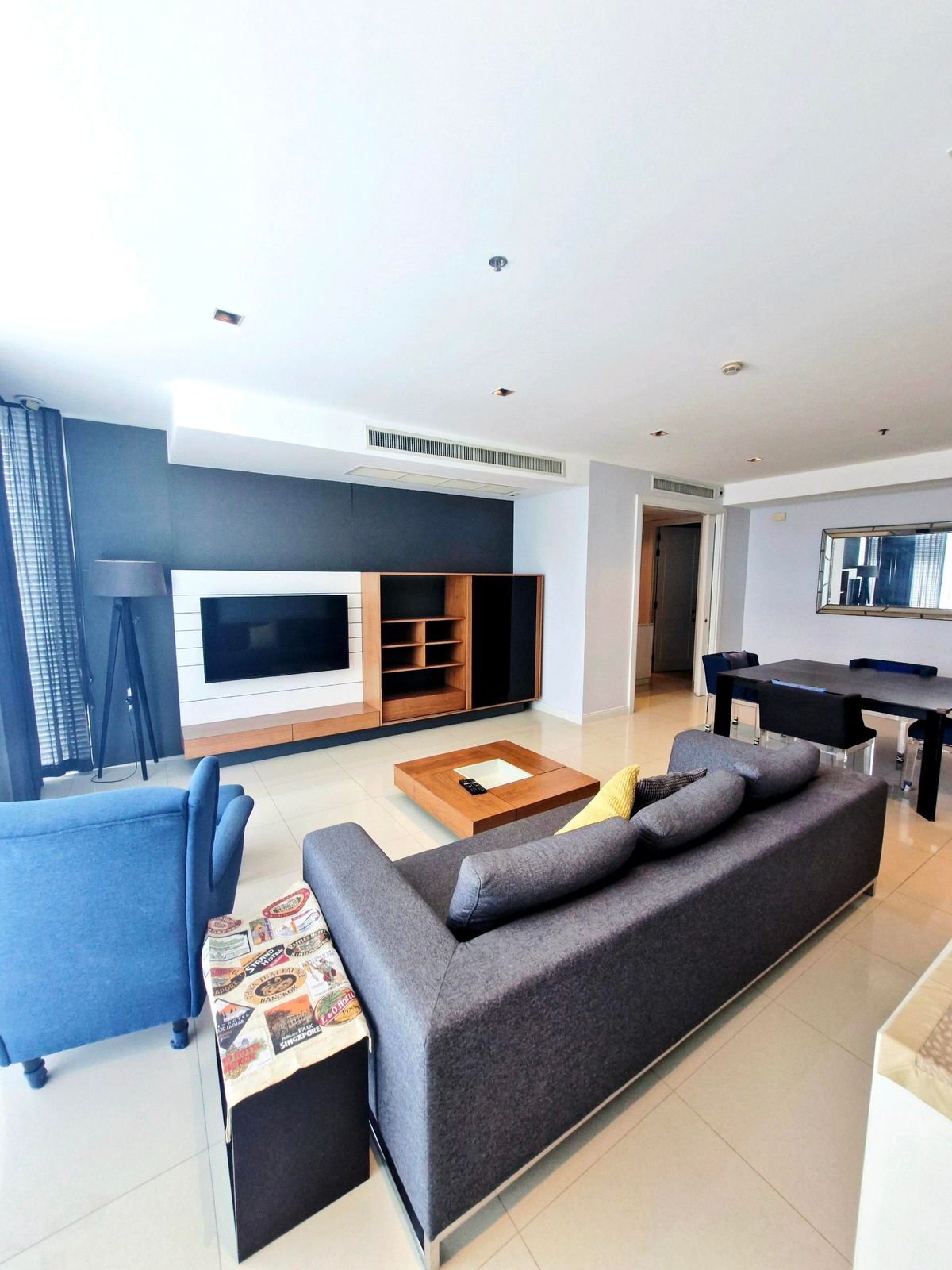 ให้เช่าคอนโดวิทยุ ชิดลม หลังสวน : 📍Athenee Residence (For Rent 140k THB/M🔥) Spacious luxury 3+1 bedroom condo only 180 m from BTS Ploenchit