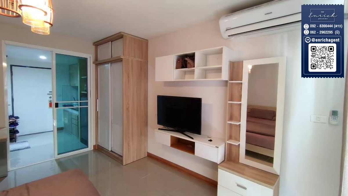 For RentCondoRatchadapisek, Huaikwang, Suttisan : 💙 Rental Ratchada Orchid, complete with MRT Sutthisan 💙 Tel. 062-2962295 Ni // Line ID: @enrichagent