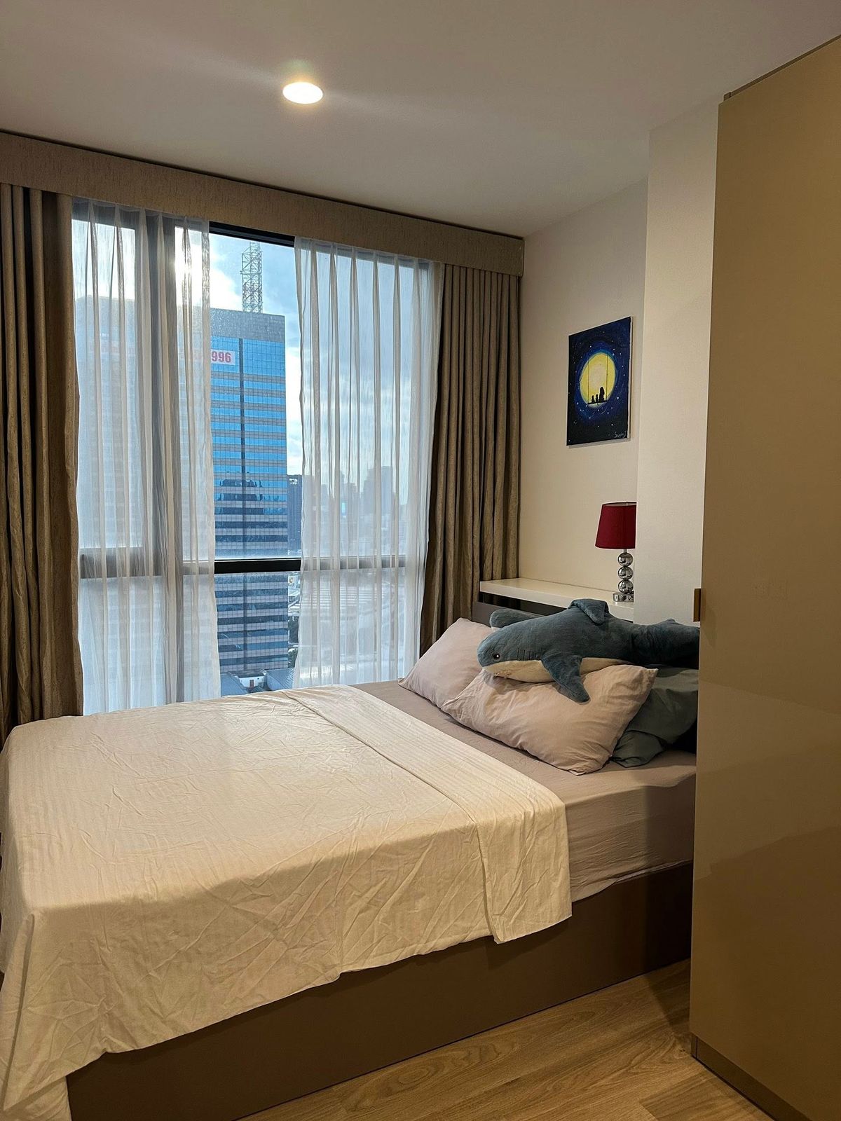 For RentCondoSukhumvit, Asoke, Thonglor : 📍 For rent! Oka Hauus Sukhumvit 36 ​​| 1 Bedroom 34.5 sq.m. | 22,000 baht/month | Floor 28, front building near BTS Thonglor