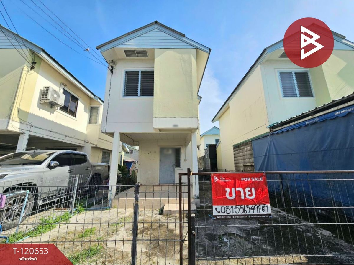 For SaleHousePattaya, Bangsaen, Chonburi : House for sale Eua Arthorn Phan Thong Village, Chon Buri, near Nick, Amata Nakorn