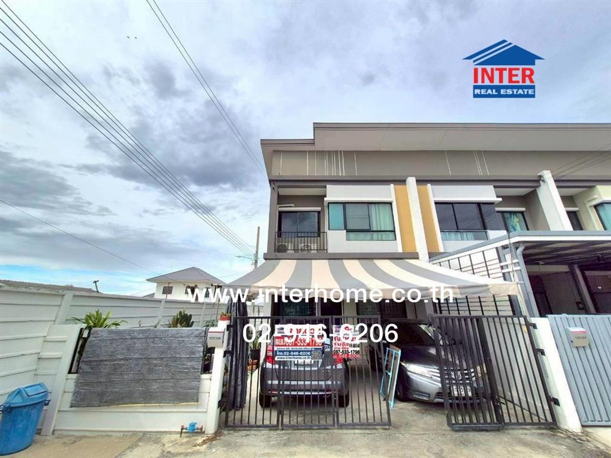 ขายทาวน์โฮมนนทบุรี บางใหญ่ บางบัวทอง : ทาวน์เฮ้าส์ 2 ชั้น 29.7 ตร.ว. หมู่บ้านเดอะริทโม ชัยพฤกษ์-วงแหวน ใกล้โรงพยาบาลไทรน้อย ถนนกาญจนาภิเษก ถนนบางกรวย-ไทรน้อย ไทรน้อย นนทบุรี