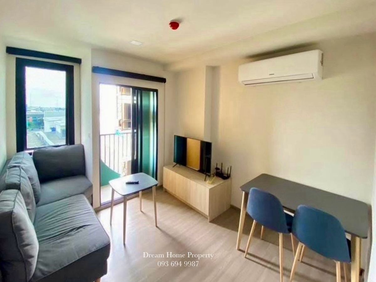 ให้เช่าคอนโดบางแค เพชรเกษม : For Rent The MUVE Bangkhae - 35 sq.m. 2 beds 1 bath Fully furnished