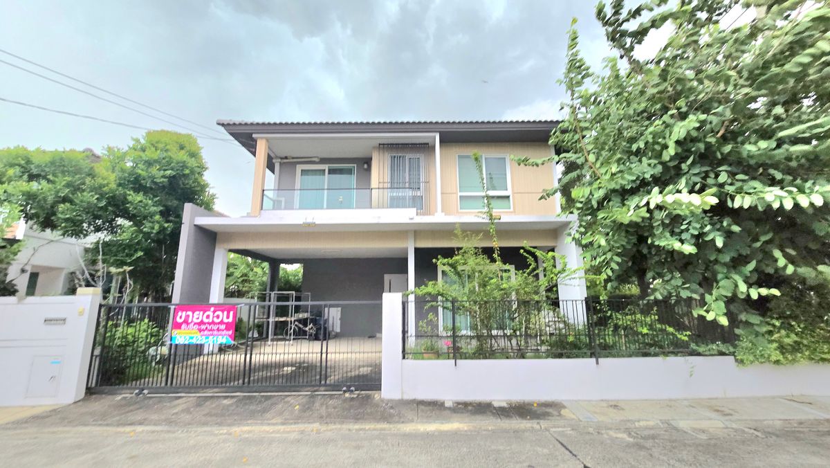 For SaleHouseNonthaburi, Bang Yai, Bangbuathong : #Single house #behind the corner #Chaiyapruek #Nonthaburi #Ready to stay