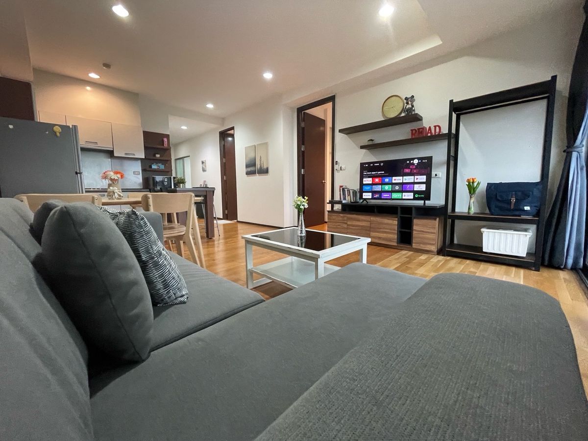 For RentCondoRatchadapisek, Huaikwang, Suttisan : 🔥For Rent Now🔥 Amanta Ratchada, spacious 2-bedroom unit with unobstructed view, fully furnished and ready to move in. Located next to MRT Cultural Centre station.