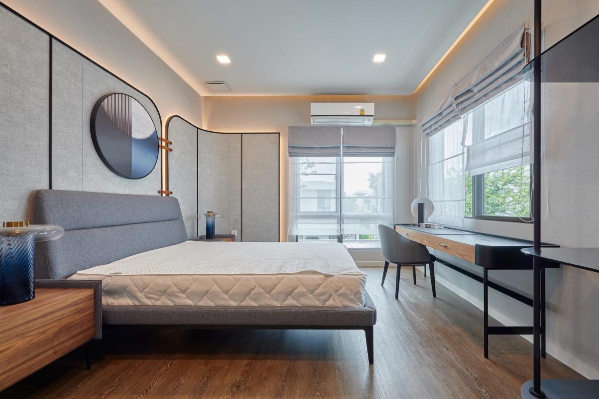 ให้เช่าบ้านสมุทรปราการ สำโรง : 28/02/2026, บ้านหรู 4นอน 5น้ำ มั่นธนา บางนา 240ตรม ใกล้สนามบิน เช่า145,000 ขายเพียง 22.9 ล้าน ตำแหน่งทอง!