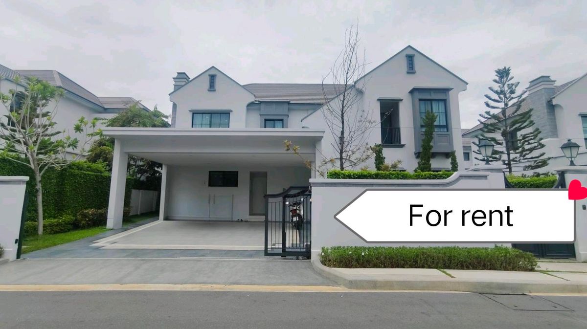 For RentHousePattanakan, Srinakarin : 🔥🔥 House for Rent Nantawan Rama 9 - New Krungthep Kreetha 🔥🔥Pool Villa
