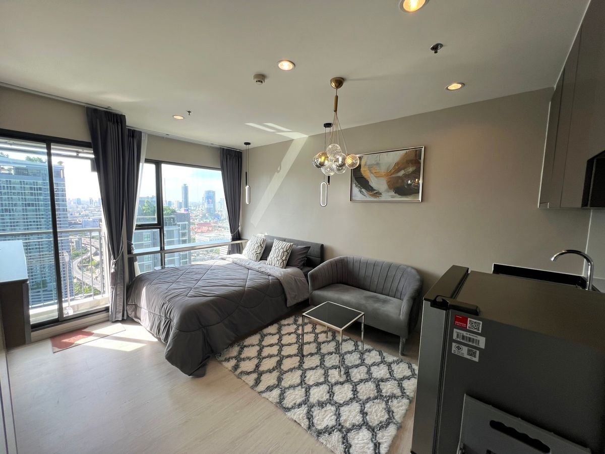 ให้เช่าคอนโดพระราม 9 เพชรบุรีตัดใหม่ RCA : ✨Condo for Rent : Rhythm Asoke 1  (MRT Rama 9 ) AP-02 ( line : @condo91 )