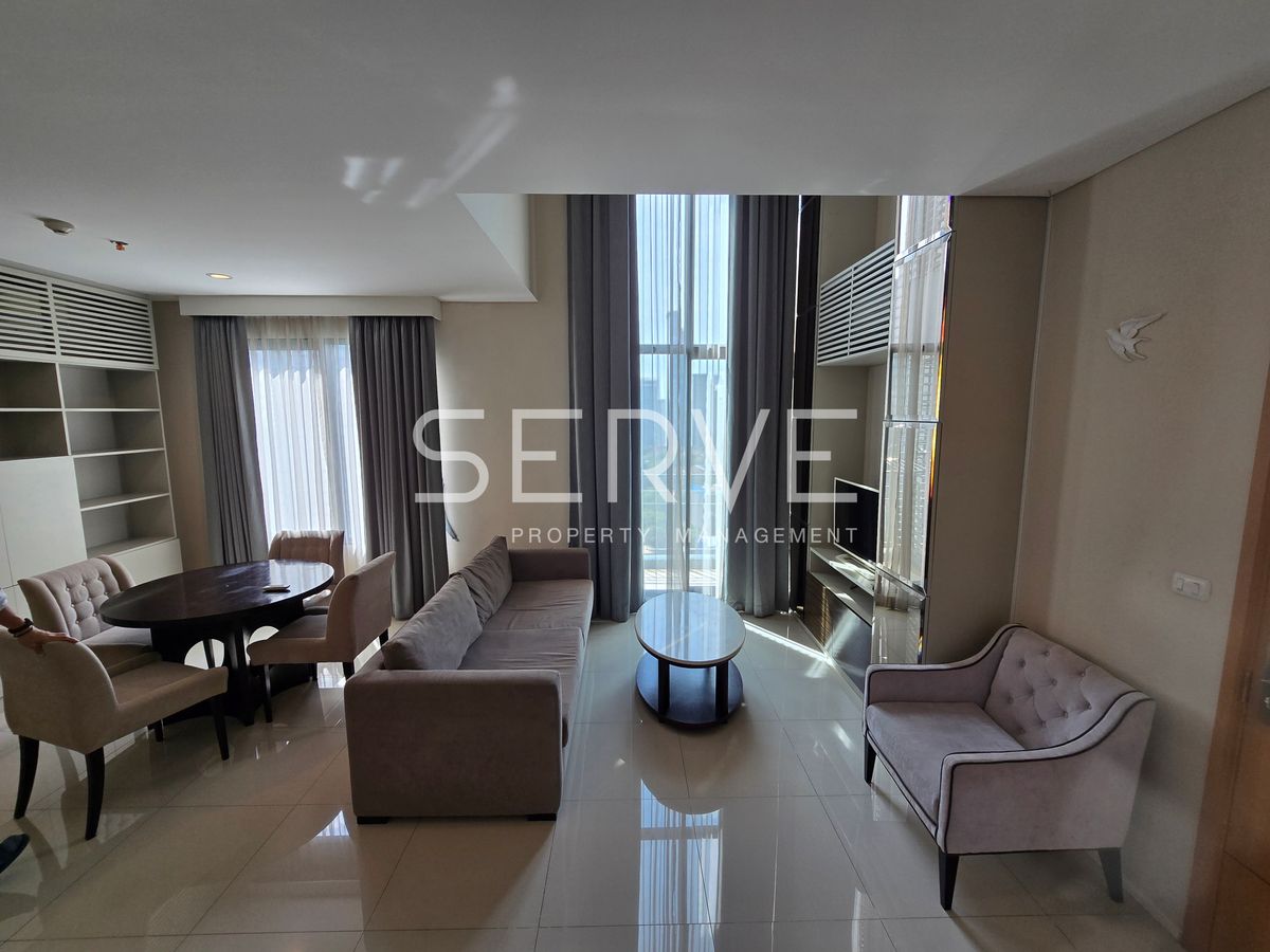 For SaleCondoRama9, Petchburi, RCA : 2 Beds With Bathtub Large Room Good Location Close to MRT Phetchaburi 150 m @  Villa Asoke  