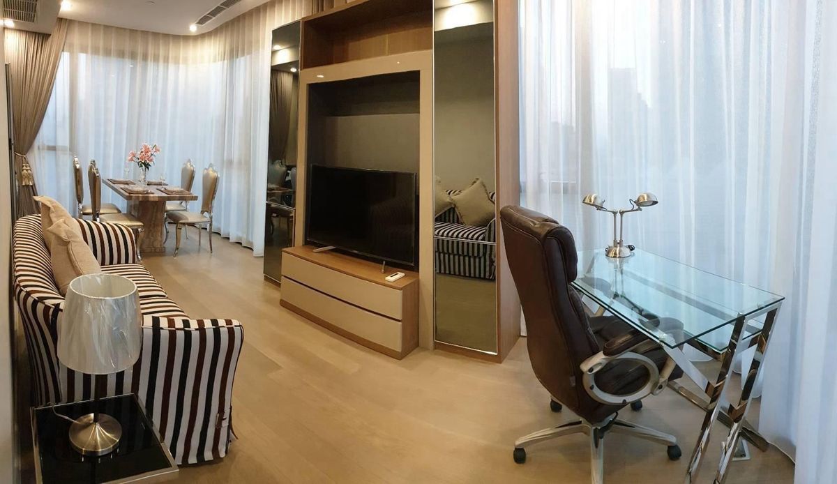 ให้เช่าคอนโดสุขุมวิท อโศก ทองหล่อ : 🔥Hot Unit Rent 2BR Fully Furnished Ready to move 065-053-9935 Gunn