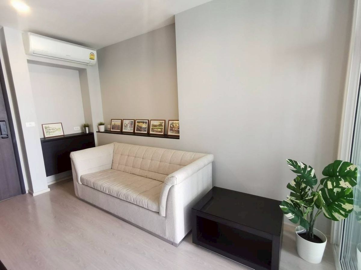 For RentCondoOnnut, Udomsuk : Rent 1 bed, 1 water, 45 sq.m., Ferr+complete electrical appliances Ready