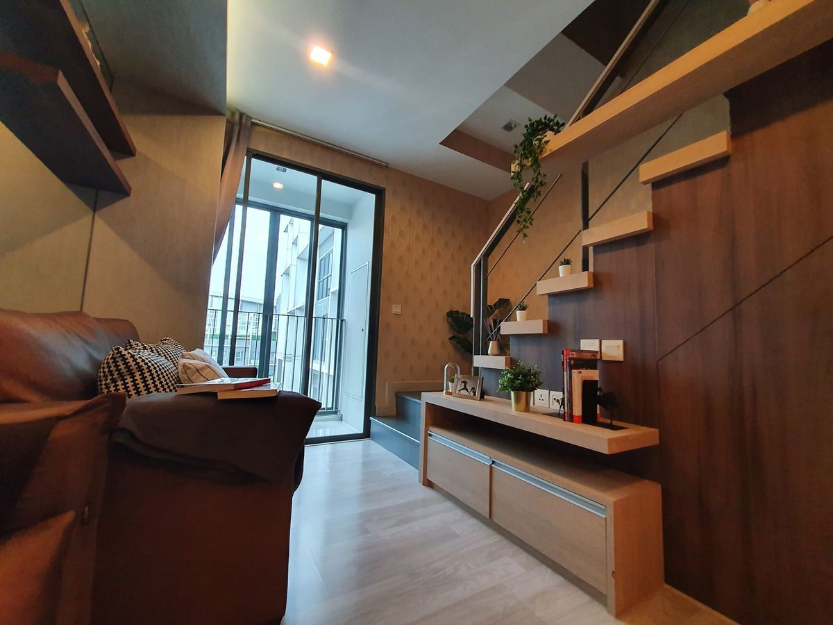 ขายคอนโดอ่อนนุช อุดมสุข : Duplex ห้องแต่งสวยเฟอร์ฯครบราคาดี!!⭐IDEO Mobi Sukhumvit 81 (ไอดีโอ โมบิ สุขุมวิท 81)
