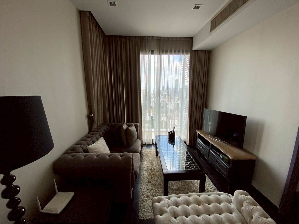 For RentCondoSukhumvit, Asoke, Thonglor : (For Rent)  2 Beds 2 Baths 76 Sqm.Fully furnished - Ready to MOVE IN