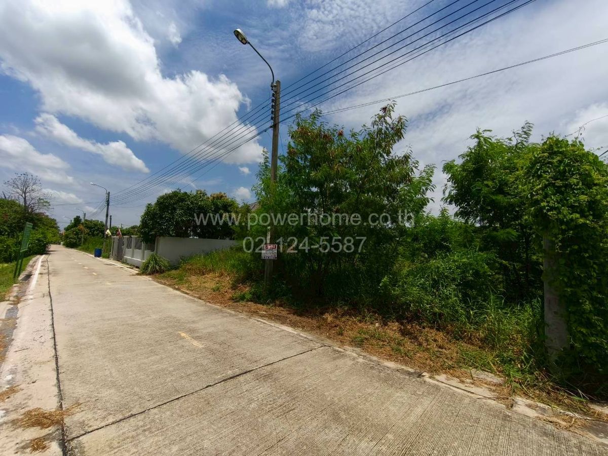 For SaleLandNonthaburi, Bang Yai, Bangbuathong : Vacant Land Soi Boonchin 5 Kanchanaphisek Road, Sala Klang Subdistrict, Bang Kruai District, Nonthaburi Province