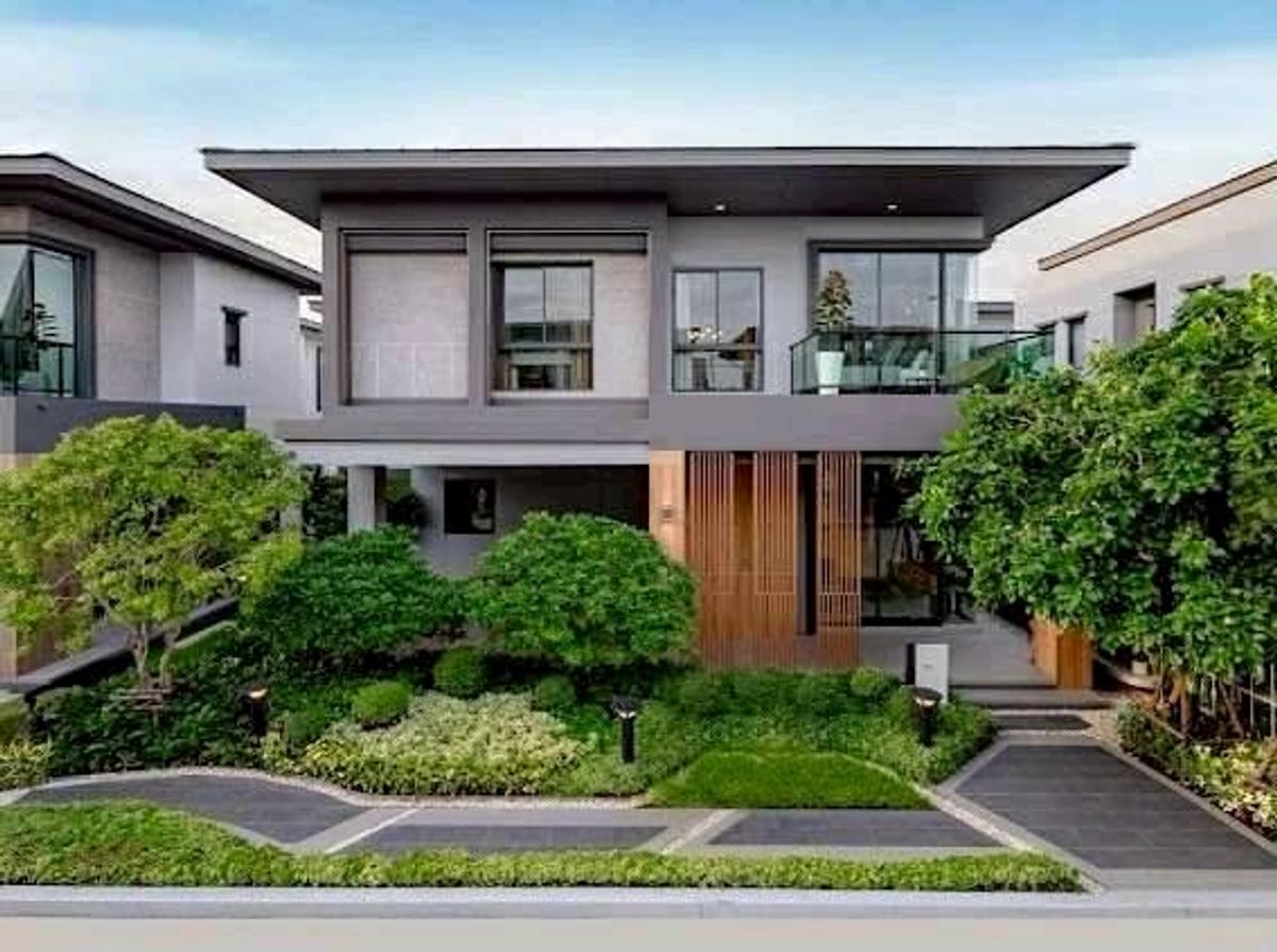 ให้เช่าบ้านบางนา แบริ่ง ลาซาล : บ้านสวย บ้านตัวอย่าง ใกล้นานาชาติไทย-สิงคโปร์