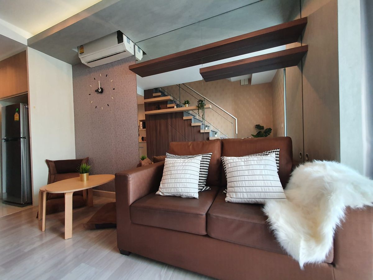 ขายคอนโดอ่อนนุช อุดมสุข : Duplex ห้องแต่งสวยเฟอร์ฯครบราคาดี!!⭐IDEO Mobi Sukhumvit 81 (ไอดีโอ โมบิ สุขุมวิท 81)