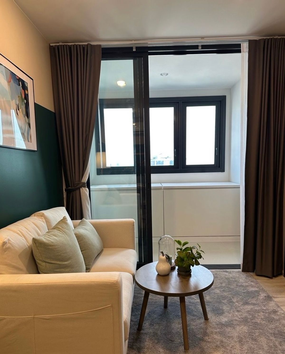For RentCondoRatchadapisek, Huaikwang, Suttisan : Rent XT Huai Khwang, beautiful, good location, ready to be near BTS Huai Khwang. Interested in Atline.@841QLNR