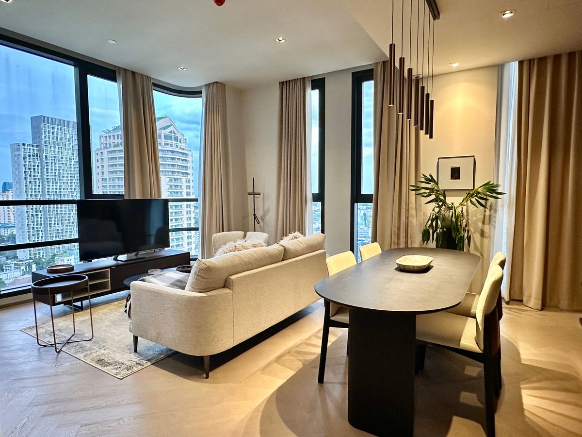 For RentCondoSathorn, Narathiwat : 120,000 per month ✅ The Reserve Sathorn 2Bedroom 2Bathroom, High Floor, Ready to Move ➡️Contact for schedule viewing 0842588772