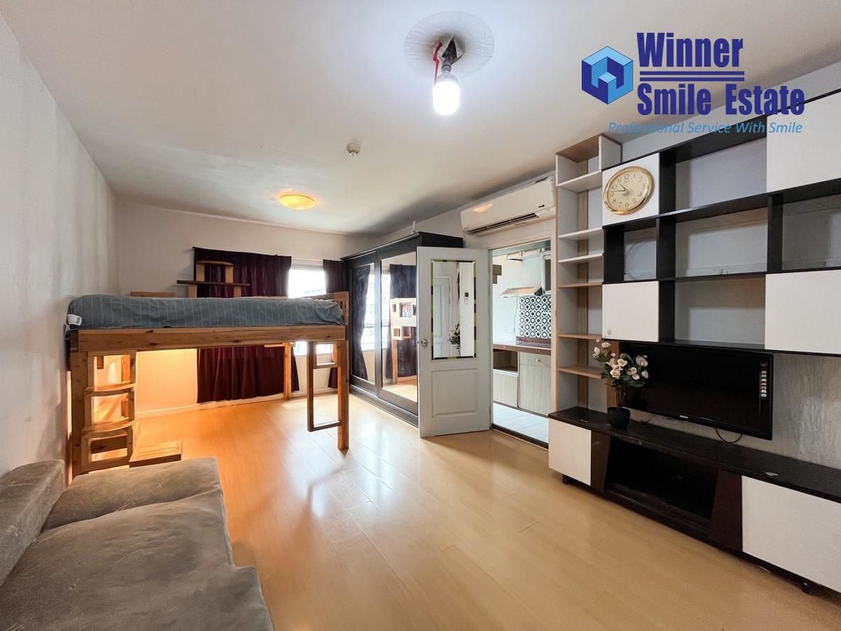 For SaleCondoSeri Thai, Ramkhamhaeng Nida : Selling condo on Lat Phrao Road No need to enter Soi 624 Condolette, near MRT Bangkapi.