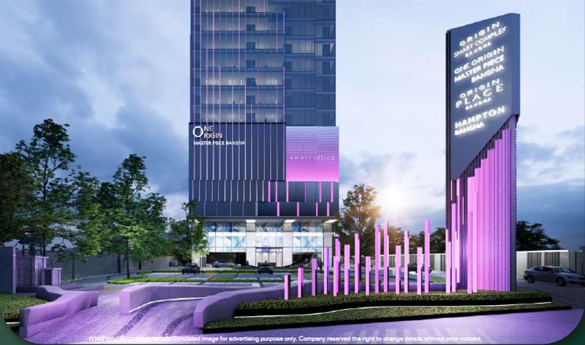 ขายดาวน์คอนโดบางนา แบริ่ง ลาซาล :  ประกาศขายดาวน์! Origin Place Bangna ห้องวิวสวย พร้อม Hampton Program Yield Guarantee 5%