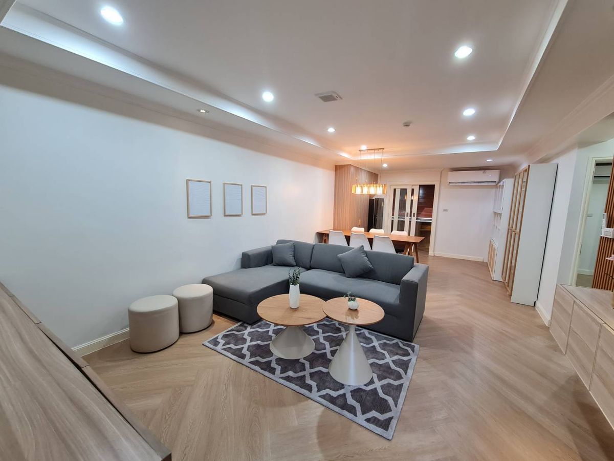 For SaleCondoRama3 (Riverside),Satupadit : Selling a new renovated room, Sri Bampen Condo Rama 4, Sathorn, near MRT, Lumpini and Khlong Toei 80 sqm. 2 bedrooms, 2 bathrooms, with 5.6 million