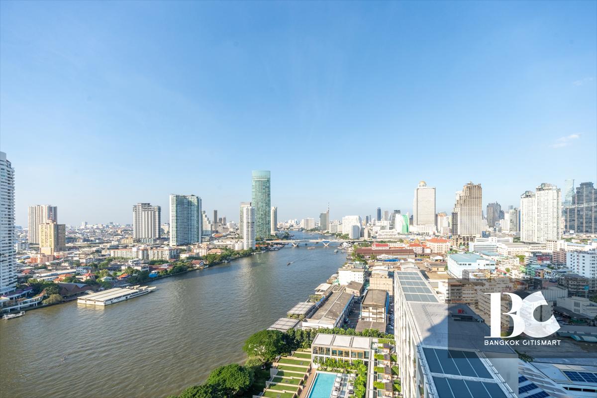 For RentCondoSathorn, Narathiwat : 🔥Urgent Sale🔥Four Seasons Private Residences* near Asiatique Riverfront, fully furnished, ready to move in.