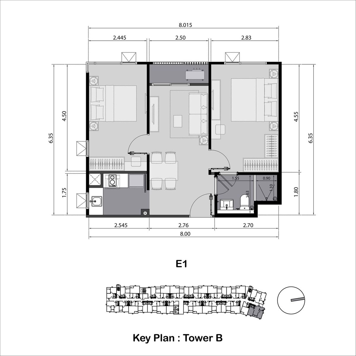 For SaleCondoOnnut, Udomsuk : Condo for sale aspire Sukhumvit onnut, price 4,190,000 baht [MKSR250810]