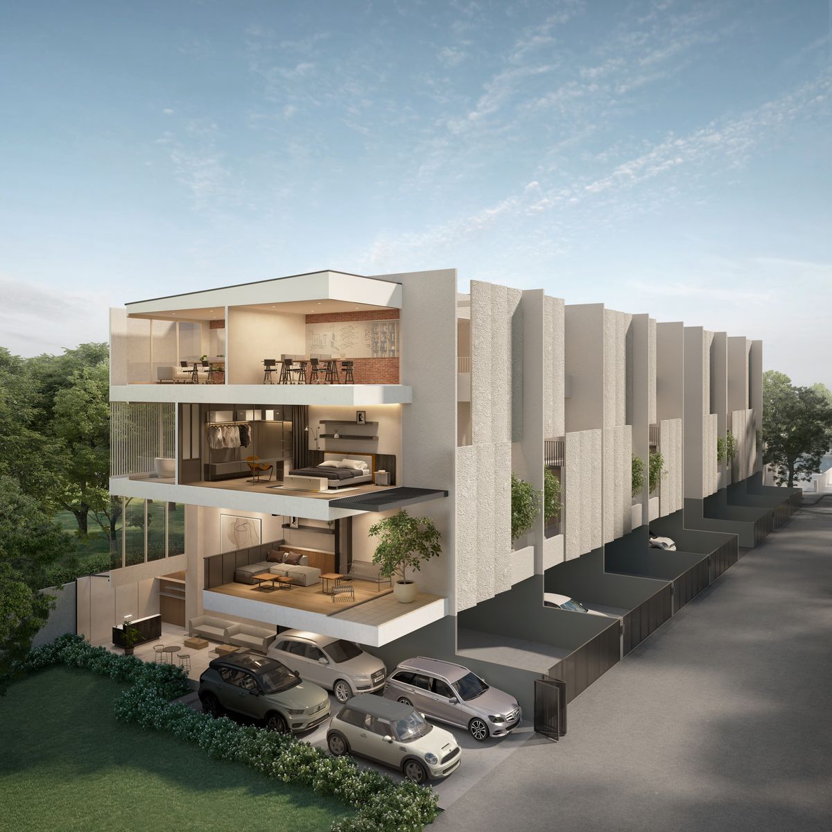 ขายทาวน์โฮมพัฒนาการ ศรีนครินทร์ : (For Sale) Nue Verse กรุงเทพกรีฑา 🏡 ทาวน์โฮม 3 ชั้น ASTRO ขนาด 202 ตร.ม. 19.60 ตร.ว. 3 ห้องนอน 4 ห้องน้ำ 2 ที่จอดรถ เริ่ม 7.9 MB 📞 นัดเข้าชมโครงการ 065-2614622 แทมมี่