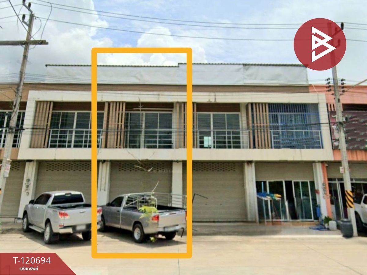 For SaleShop HousePattaya, Bangsaen, Chonburi : Selling a commercial building Chak Phaisan Village 18 lines, Burapha Golf Course-Bo Win Chon Buri