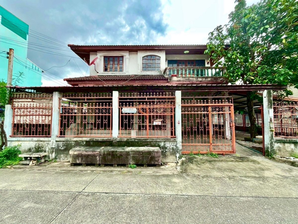 For SaleHouseKaset Nawamin,Ladplakao : Detached house, location, Thong Nawamin 127, opposite Patthawikorn Market