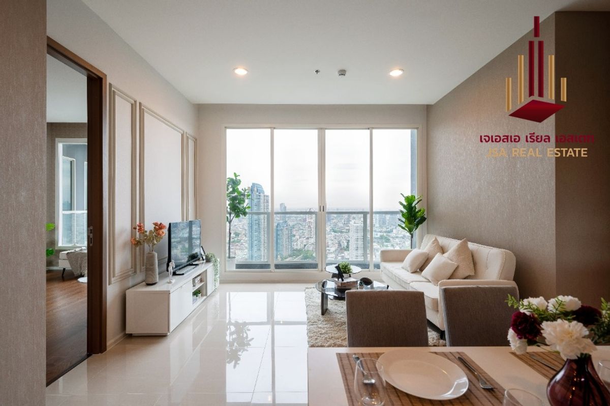 For RentCondoSathorn, Narathiwat : ✨ For Rent: Menam Residences Condo ✨ 💰 Only 65,000 THB/Month