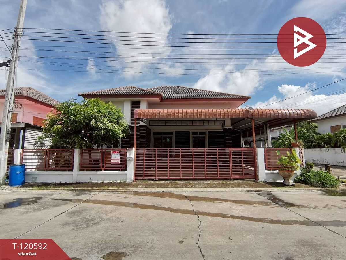 ขายบ้านสมุทรปราการ สำโรง : ขายบ้านเดี่ยว หมู่บ้านกิตตินคร อเวนิว ลาดหวาย (Kittinakorn Avenue Lad Wai) สมุทรปราการ