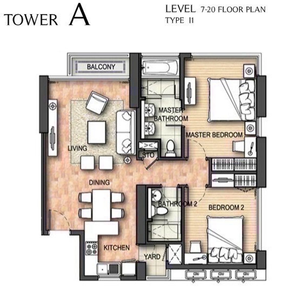 ขายคอนโดสุขุมวิท อโศก ทองหล่อ : ขายคอนโด Aguston Sukhumvit 22(Pet friendly) ราคา 11,800,000 บาท [MKs250823]
