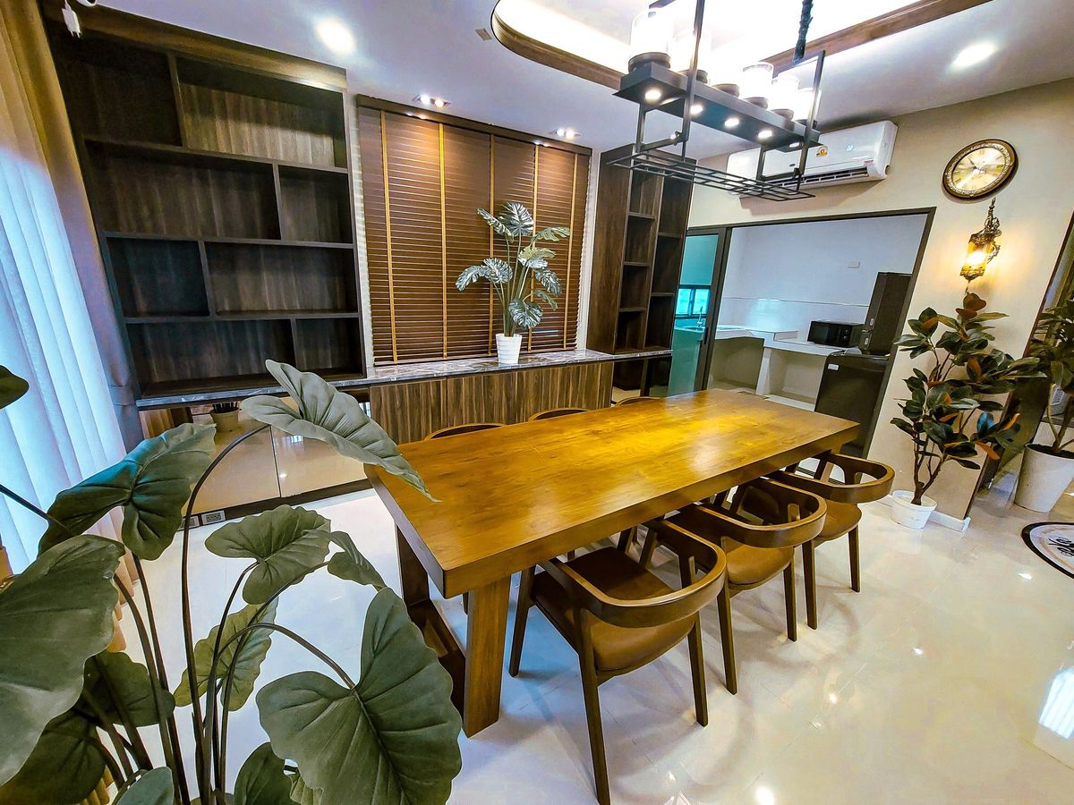 For RentHouseLadkrabang, Suwannaphum Airport : Single house Grand Britania Rama 9 - Krungthep Kreetha