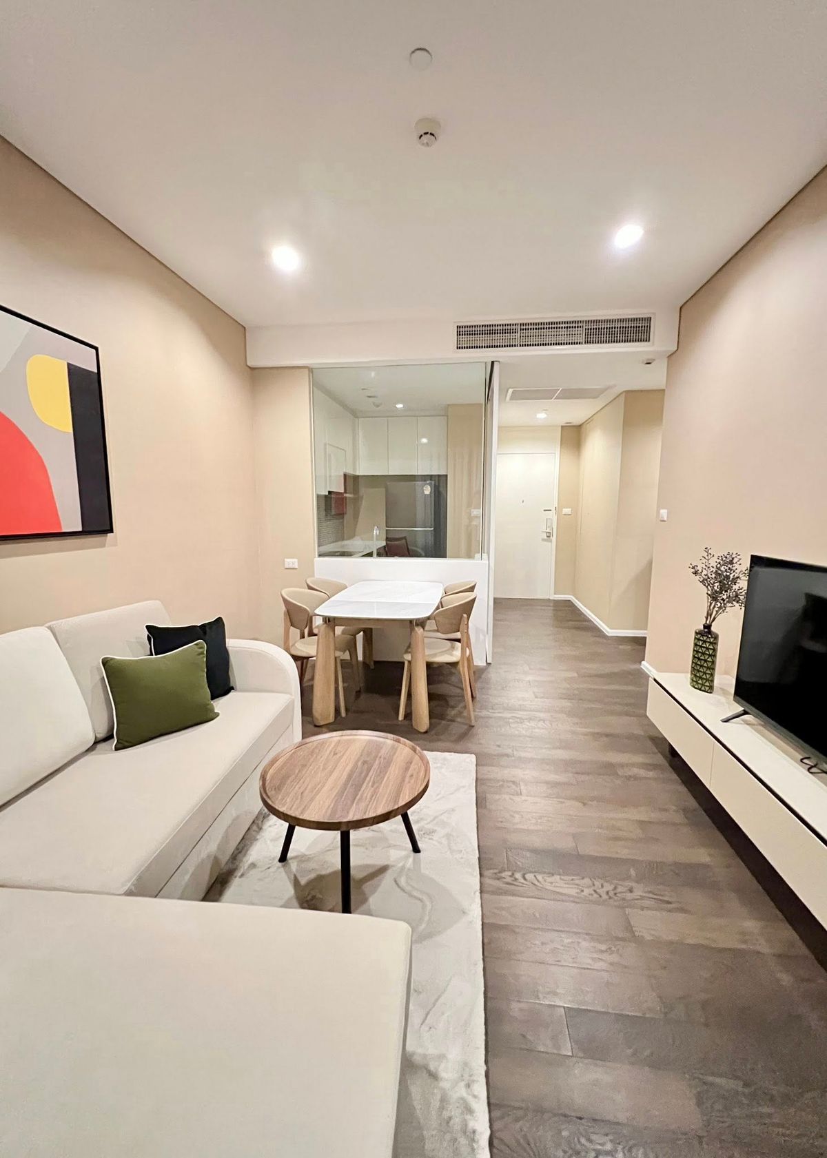 ให้เช่าคอนโดลาดพร้าว เซ็นทรัลลาดพร้าว : 🌿 ✨ The Saint Residences  ✨🌿 2 Bed 2 Bath, Rental 40,000 Baht 