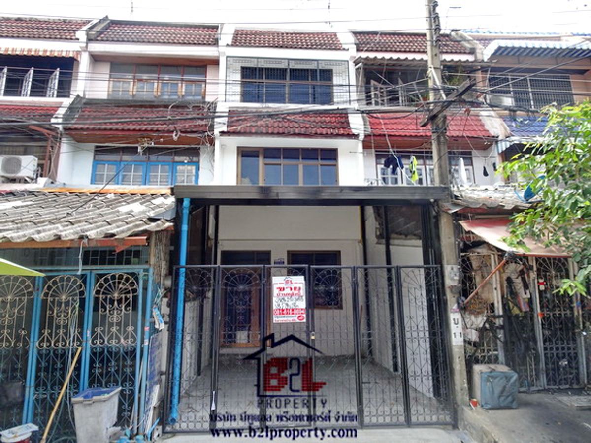 ขายทาวน์โฮมพัฒนาการ ศรีนครินทร์ : ทาวน์เฮาส์ 3 ชั้น ทำเลดี พัฒนการ 57 ประเวศ  กรุงเทพ